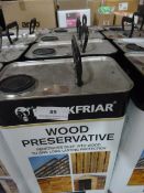 *4 x 5L Blackfriar Gold Star Wood Preservative - Green