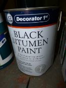 *1 x 5L Black Bitchumen Paint