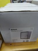 *3 Kirbirt Single Door Mirrored Cabinet