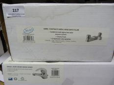 *Single Lever Mono Basin Tap and a Swirl Compact Bath Filler