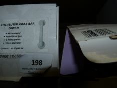 *Brass Grab Rail, Plastic White ABS Grab Rail