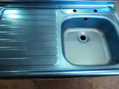 *Leisure 10 18 Stainless Steel Kitchen Sink 1000x600mm