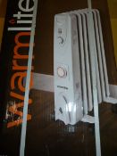 Warmlite 1500W Oil Filled Radiator New and Boxed