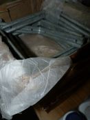 *4 Boxes of Galvanized Shelf Brackets