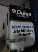 *5 x 5L Dulux Trade Weather Shield Stabilising Primer