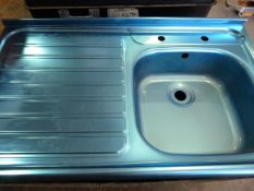 *Leisure 10 18 Stainless Steel Kitchen Sink 1000x600mm