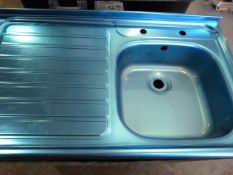 *Leisure 10 18 Stainless Steel Kitchen Sink 1000x600mm