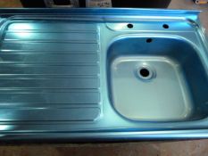 *Leisure 10 18 Stainless Steel Kitchen Sink 1000x600mm