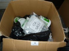 *Box containing Non Setting Fire Cement - Thermal Rolls etc