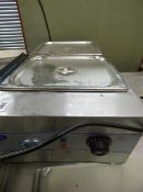 *Stainless Steel 2 Pot Bain Marie with Digital Display Ref E5