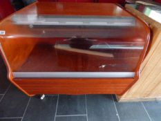 Ambient Curved Glass Display Counter