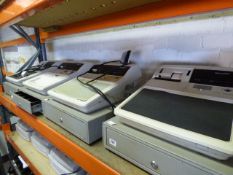 Set of 4 Sharpe ERA570 Programmable Cash Registers