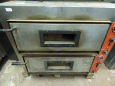 *Electric 2 Deck Pizza Oven