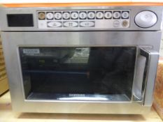 *Samsung 1000W Commercial Microwave Oven Model CM1029