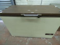 Coffee and Cream Coloured Chest Freezer