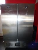 Foster Stainless Steel Double Door Refrigerator Model FSL800H
