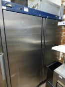 *Williams Stainless Steel 2 Door Upright Refrigerator
