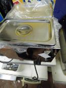 * 2 Pot Polished Chrome Bain Marie Ref: 419
