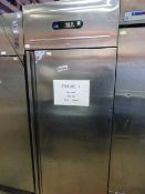 *Atlanta Stainless Steel Single Door Upright Refrigerator