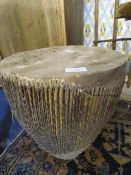 Zebra Skin Drum