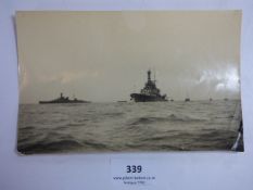 Photograph of the HMS Hood