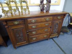 Late Victorian Mahogany Sideboard
