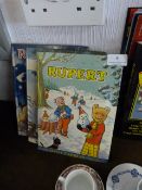 3 Annuals of Rupert The Bear