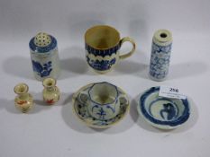 Small collection of oriental pottery