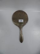 Silver backed mirror