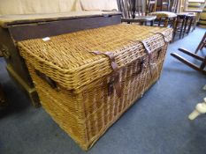 Large Picnic Basket with Contents