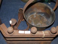 fire grate and jam pan