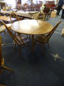 Ercol Table and Chair