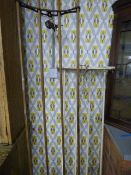 Wood and Cast Iron Clothes Rail