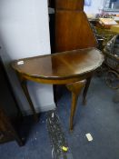 Half Moon Occasional Table