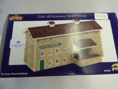 Bachmann 00 scale oak hill brewery building