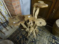 Coffee Root Plant Stand