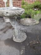 2 Tier Bird Bath