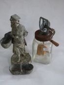 butter churn and distressed figure