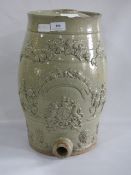 ceramic rum barrel