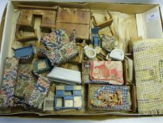Assorted dolls house furniture