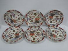 Set of Oriental Pattern Plates