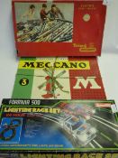 Trianne trainset, micano 3 set and formula 500 lightening raceset