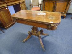 Regency Card Table - Needs Attention