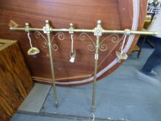 Hanging Brass Light Frame