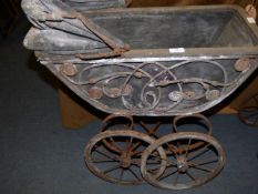 Reproduction dolls pram