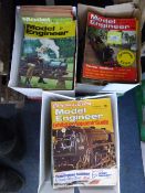 3 Boxes Containing The Model Engineer Magazine from 1970s