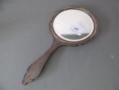 Silver Backed Hand Mirror