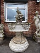 Cast Concrete Water Feature