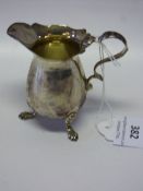 silver cream jug 42 grams