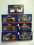 7 Bachmann assorted box goods wagons